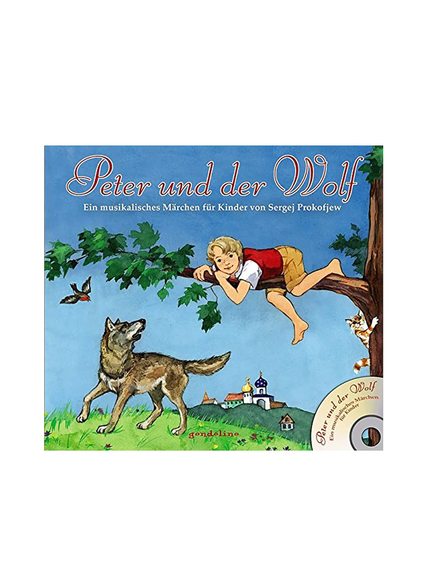 GONDOLINO | Buch - Peter und der Wolf mit Audio-CD | 